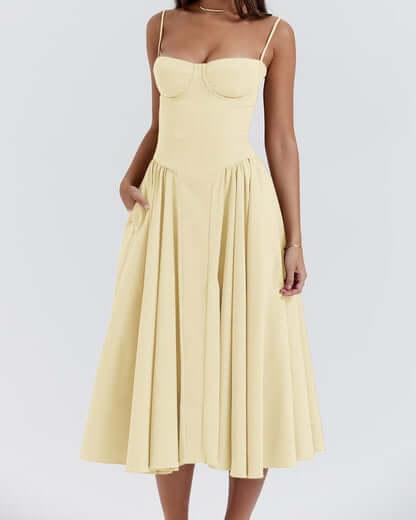 Diana | Korsett-Midikleid