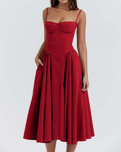Diana | Korsett-Midikleid