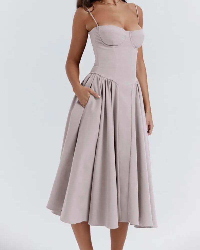 Diana | Korsett-Midikleid
