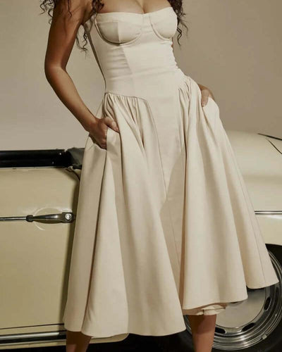 Diana | Korsett-Midikleid