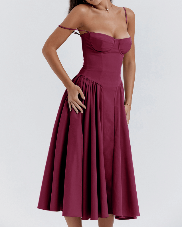 Diana | Korsett-Midikleid